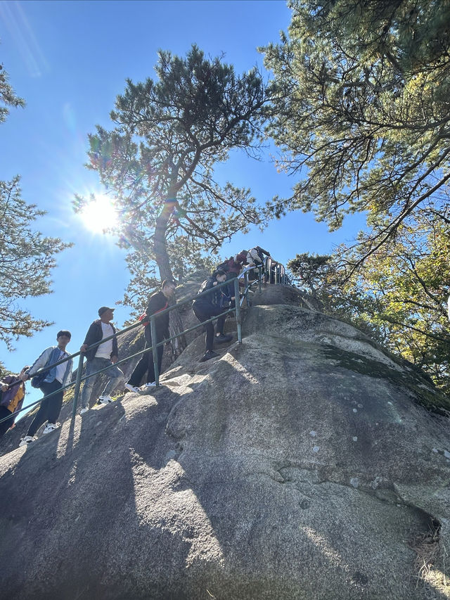 丹東鳳凰山，遼東第一險山。