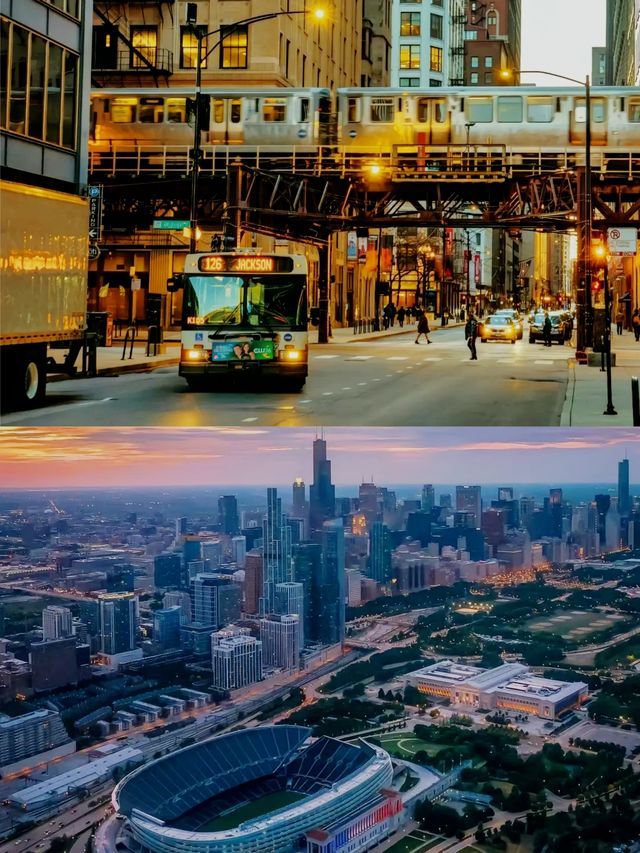 我願單開一帖，讚賞芝加哥建築的美色。