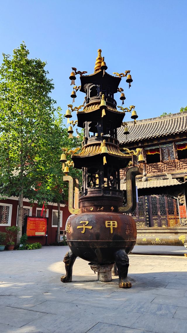 武漢長春觀｜美哭！遠離喧囂的賞銀杏地。