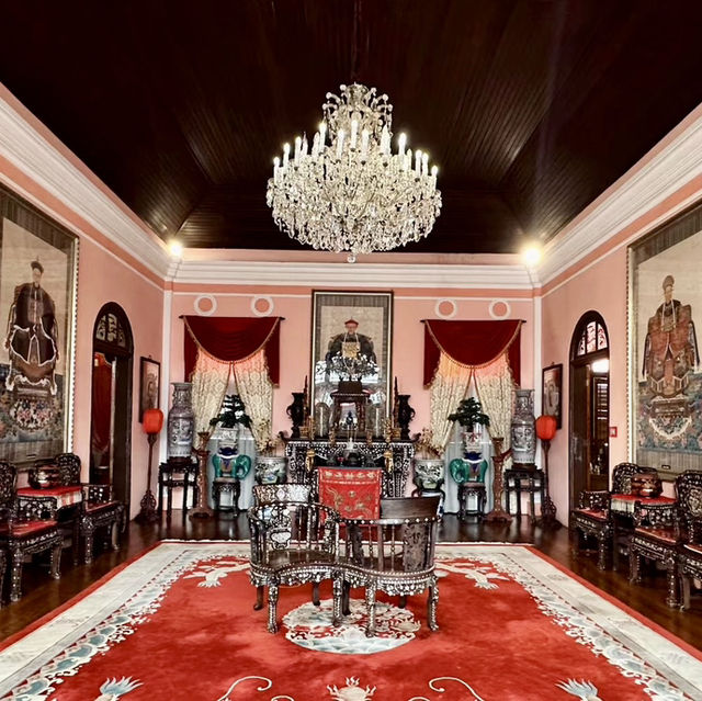 Peranakan Mansion in Penang Malaysia 