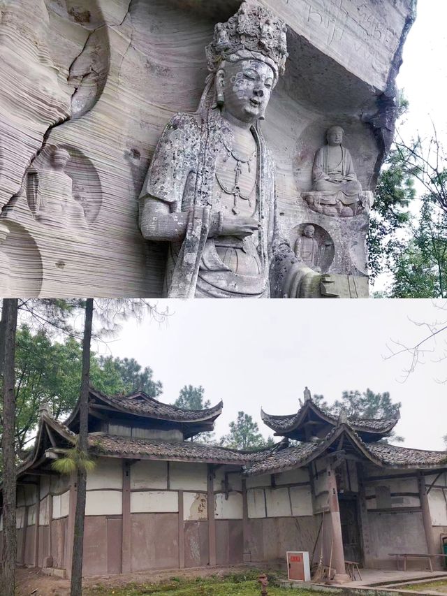 尋訪佛教聖地——探訪資陽區茗山寺。