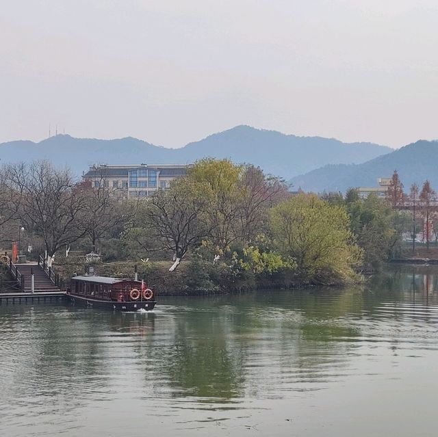 冬日不一樣的西溪湿地公園