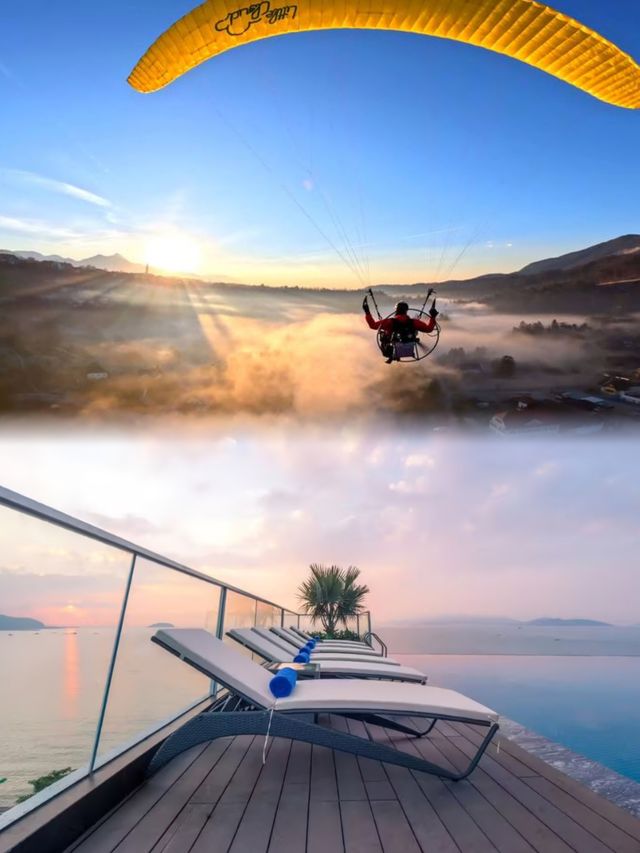 芽莊滑翔傘體驗：翱翔天際，盡覽海景
