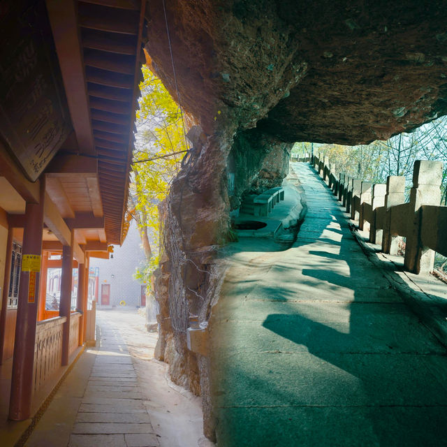 必去！依懸崖而建的湖南空靈寺，獨特韻味醉人心