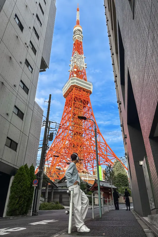 狂行 5 萬步總結的東京鐵塔神仙機位