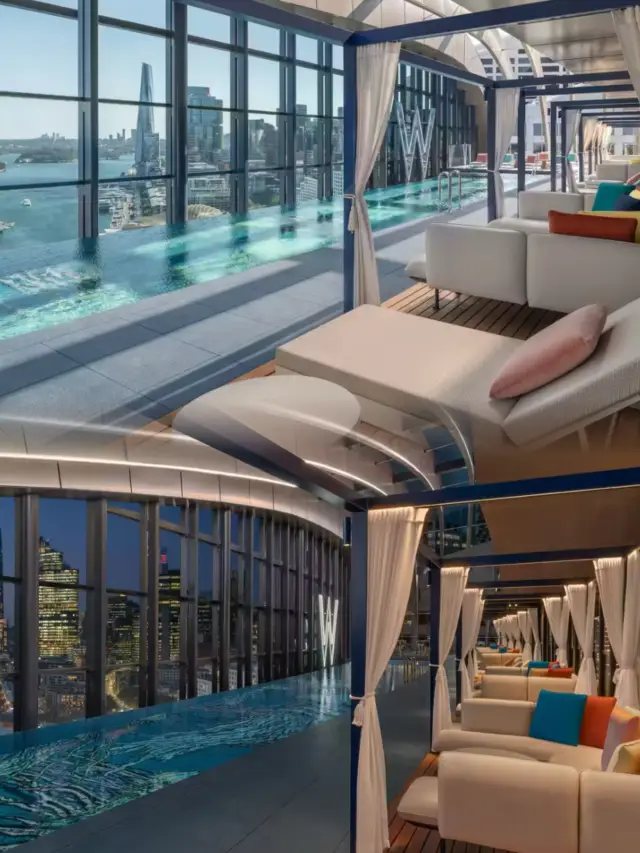 시드니 W 호텔 | 패셔너블함과 럭셔리함이 꿈처럼 어우러진 곳