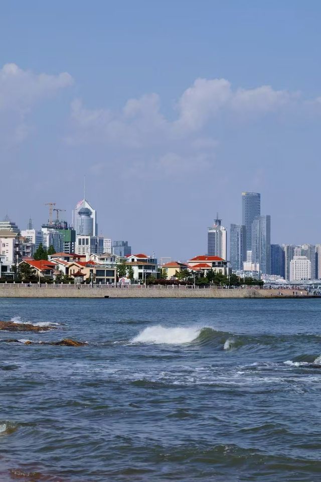 五月的青島，是鑫江溫德姆寫給大海的情書