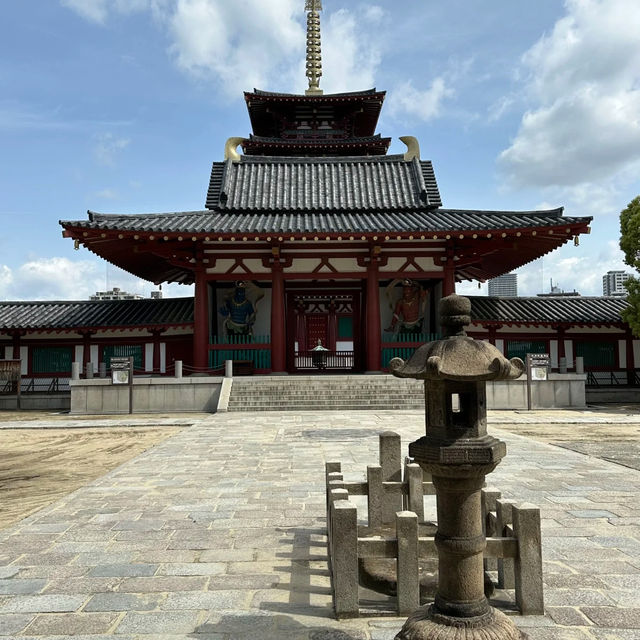 探秘千年古剎｜邂逅日本佛法最初的四天王寺✨