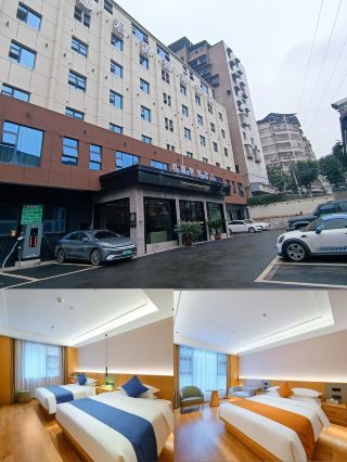 This light luxury hotel in Dazhou is amazing—an all-around hidden gem right next to the train station!