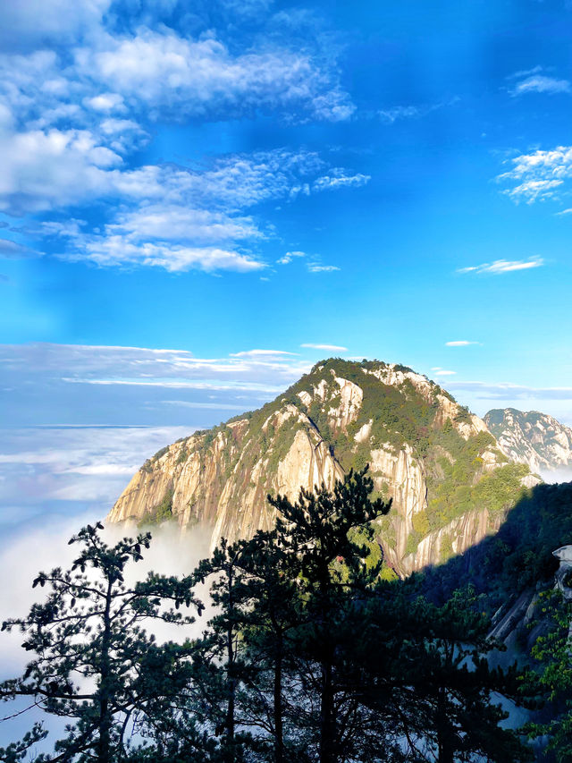 華山絕美雲海路線