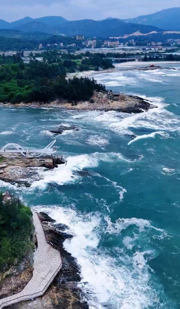 惠州雙月灣必去的沿海公路