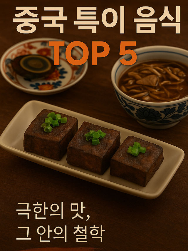 중국 극한 음식 TOP 5 – 문화가 만든 미식의 경계