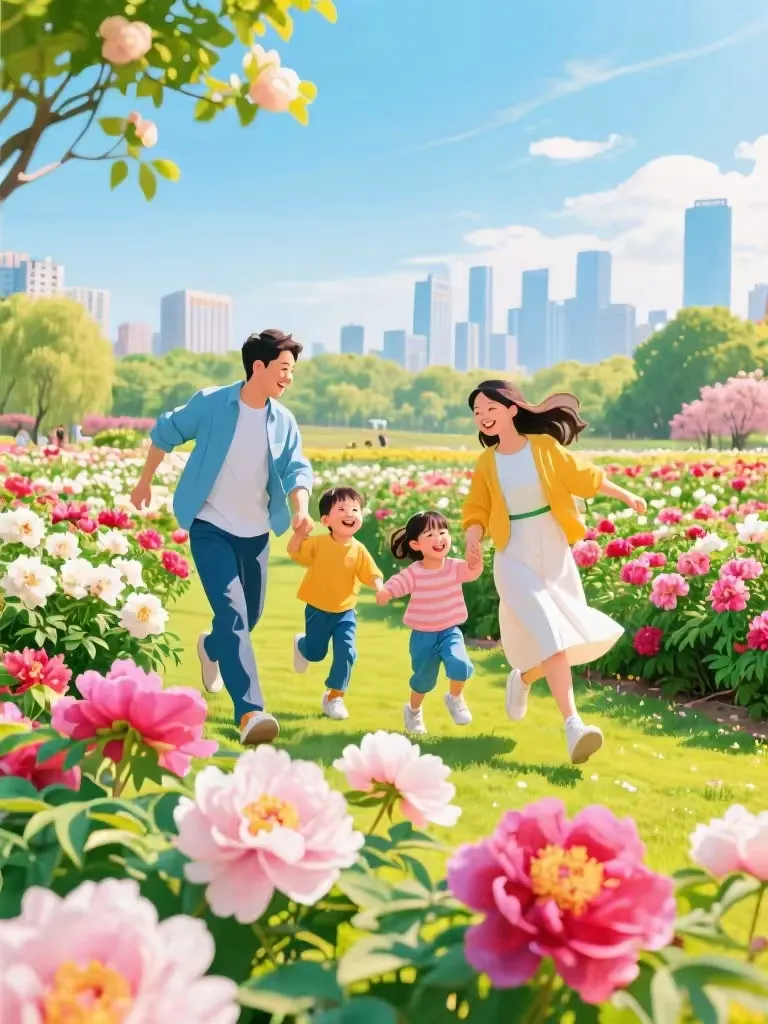 4일 3박 하저 가족 여행 완벽 가이드 모란의 도시에서의 행복한 시간