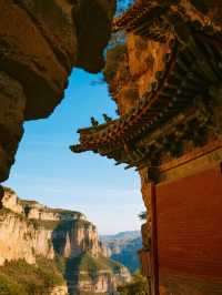 大同懸空寺親子遊!恐高慎入,感受千年奇觀的震撼