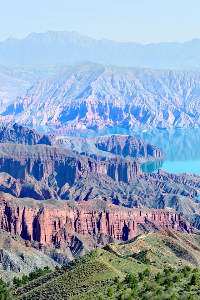 闖入丹霞與碧水交織的坎布拉地質公園 闖入丹霞與碧水交織的坎布拉地質公園