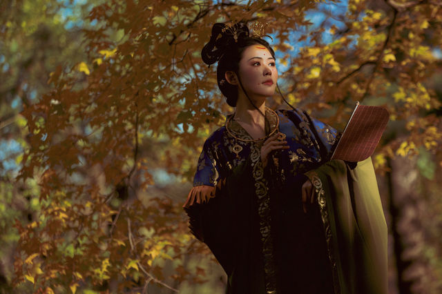 隱藏在北京頤和園裡的賞秋拍照打卡寶藏地。