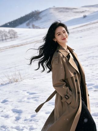 The different scenery of Baishi Mountain in summer and winter