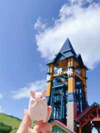 藍天白雲下的童話秘境內蒙古的森林草原童話