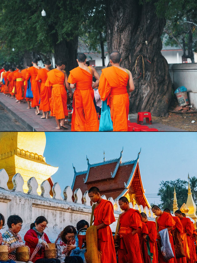 來琅勃拉邦，別錯過一場獨特的【清晨布施】
