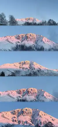 今日份禾木日出，絕美