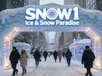 SNOW1 Ice & Snow Paradise: Downtown Shanghai’s Snow Escape – 365 Days of Real Snow Fun!