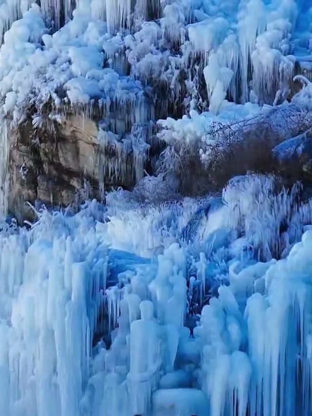 阜平冰瀑奇觀打卡小眾打卡徹底征服了我 阜平冰瀑奇觀打卡小眾打卡徹底征服了我