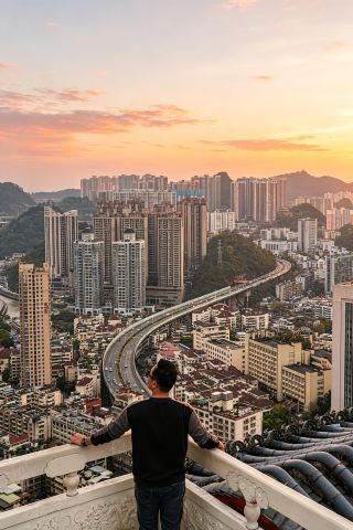 Посетите Гуйян во время первомайских праздников, чтобы сделать 5 бесплатных фотографий и ощутить подлинную атмосферу старого города.