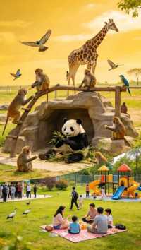 鄂州園博園玲瓏動物園五月遛娃攻略