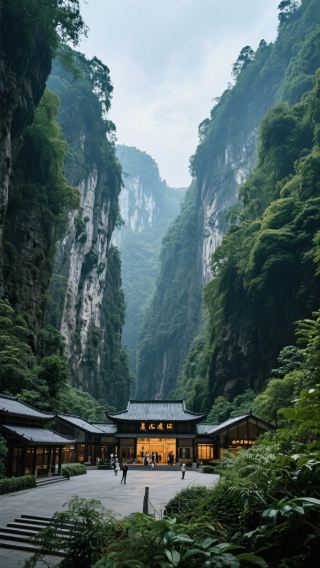 [Guangxi Tongling Grand Canyon Travel Guide | The Paleozoic-Mesozoic carbonate rock stratigraphic basement in the heart of the Guixi Karst region—the world's most typical "underground river"—sinkhole]