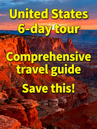 Summer 6-day US travel guide – save this now!