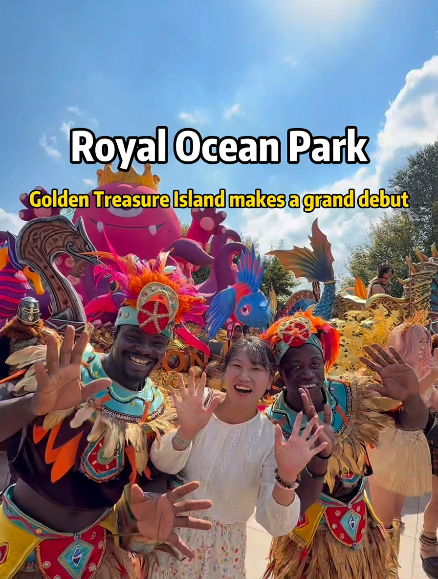 New at Royal Ocean Park | Golden Treasure Island is amazing