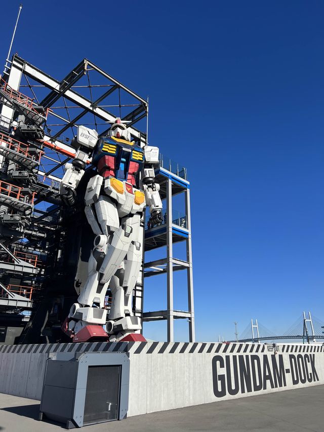 😍高達迷必到！東京橫演1：1模型😱