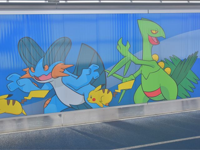 成田空港第3ターミナルのポケモンロード
