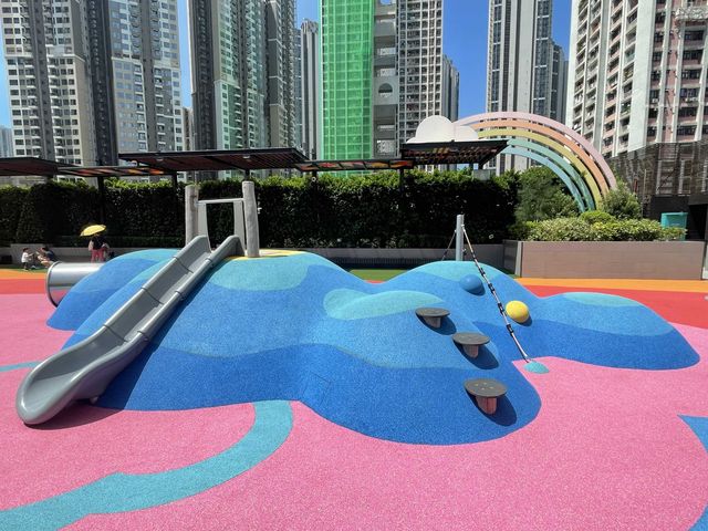 🌈荃灣大型免費遊樂場-Play Garden