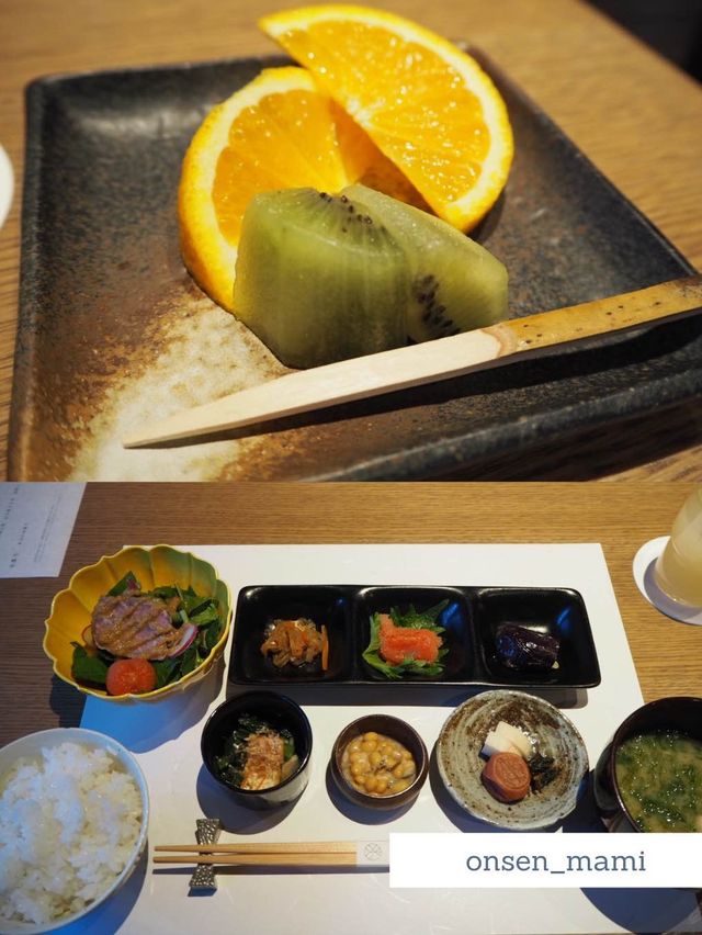 【東京 世田谷代田】由縁別邸 代田の朝食に出る焼き魚が美味しい🐟