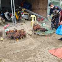 Market in Ha Giang are lively n noisy