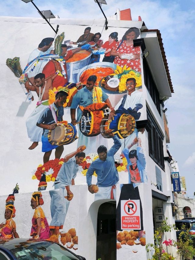 The colours of George Town, Penang 