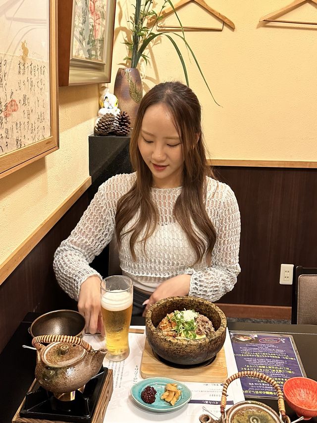 후쿠오카 장어덮밥 1트는 장어에이트 8️⃣