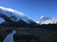 🇳🇿 Mount Cook trekking trail, New Zealand