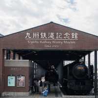 穿越鐵道時光隧道🔃九州鐵道紀念館之🚂🚉🌈 