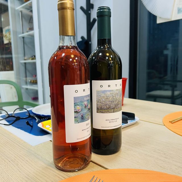 사과와인도 접하고 숙박도 해결하는 봉화여행 오르또와이너리