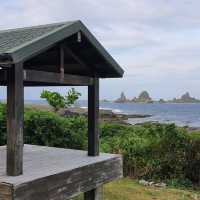 看海發呆，蘭嶼處處是涼亭。
