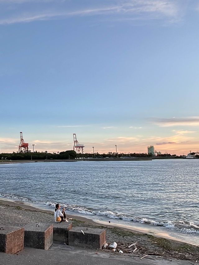 羽田空港近郊千葉海港塔～散步看海放輕鬆