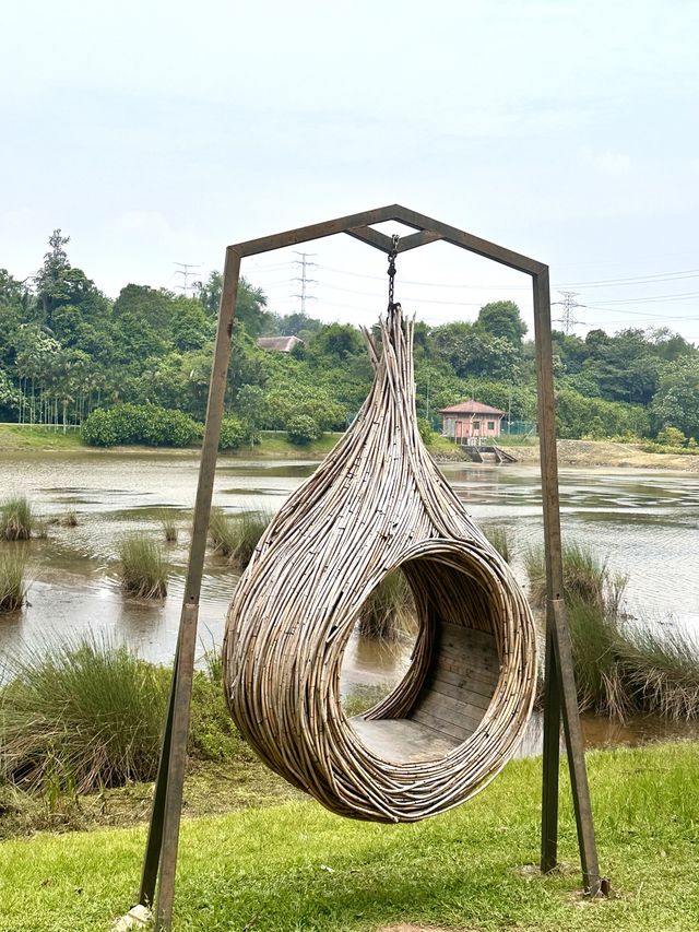Glamping at Wetland Putrajaya