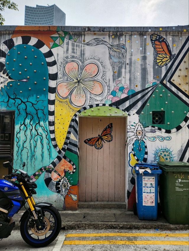 Free Outdoor Gallery at Kampong Glam