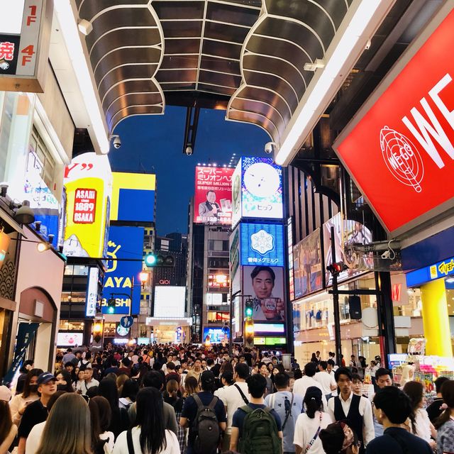 🌃 大阪夜晚的明珠｜🇯🇵日本道頓崛與心齋橋 🌉