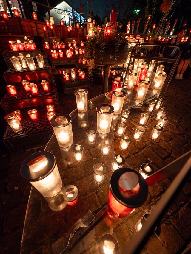【カラフルなキャンドルがとても美しい✨】江ノ島キャンドルナイトが11月まで開催中！🕯️