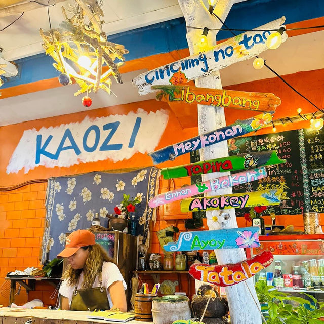 蘭嶼隱藏版餐酒館-KAOZI 左手邊
