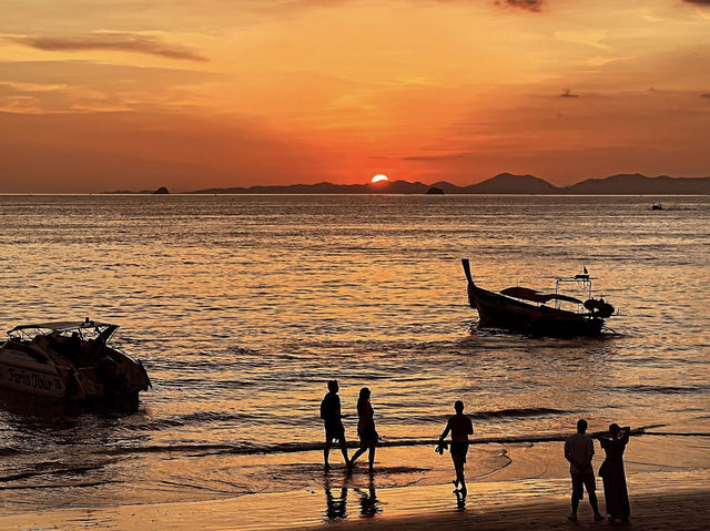 อ่าวนางทะเลสวย น้ำใส จ.กระบี่