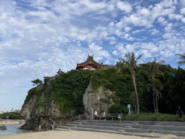 【沖繩】波上宮：崖上神社